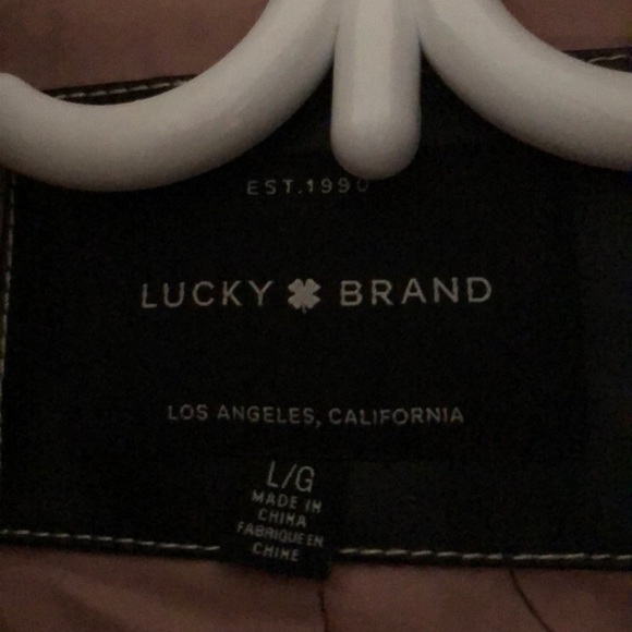 Lucky Brand Sherpa oversized jacket - Picture 3 of 9